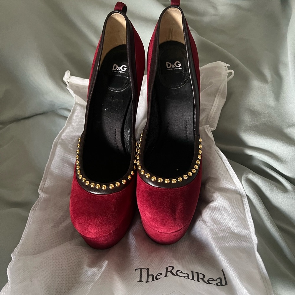 Dolce & Gabbana Vero Cuoio Pumps